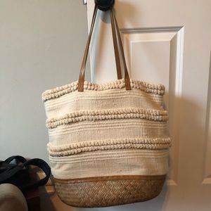 Sole Society beach tote